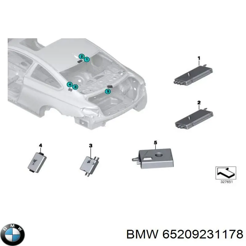 65209231178 BMW 