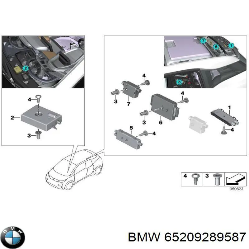  65209289587 BMW