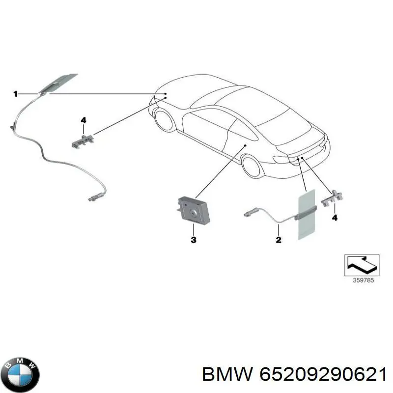 65209290621 BMW 