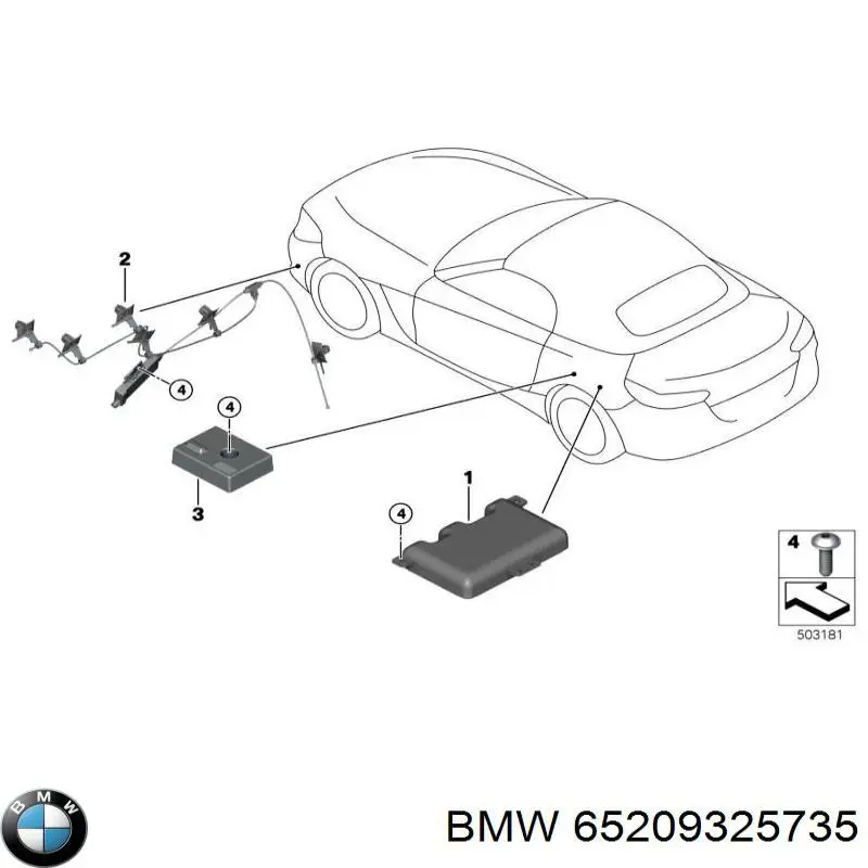  65209325735 BMW