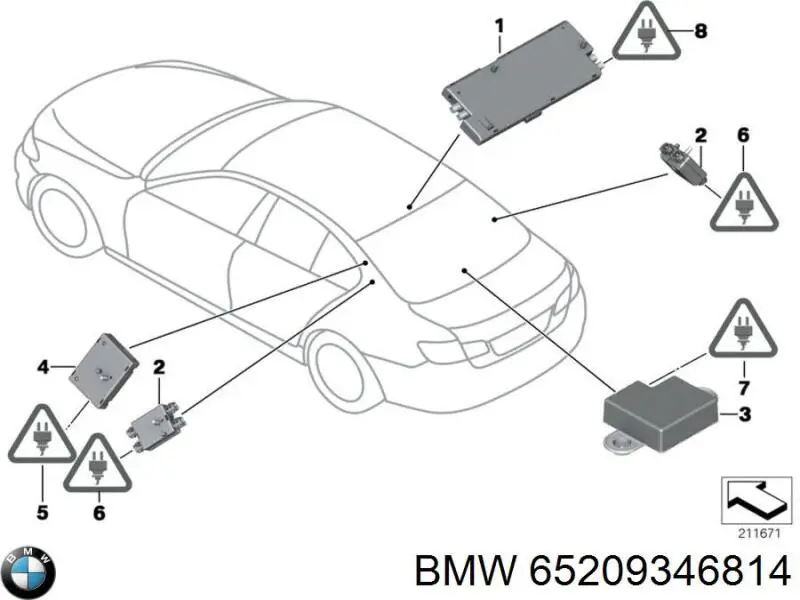 Купити 9267084 BMW 