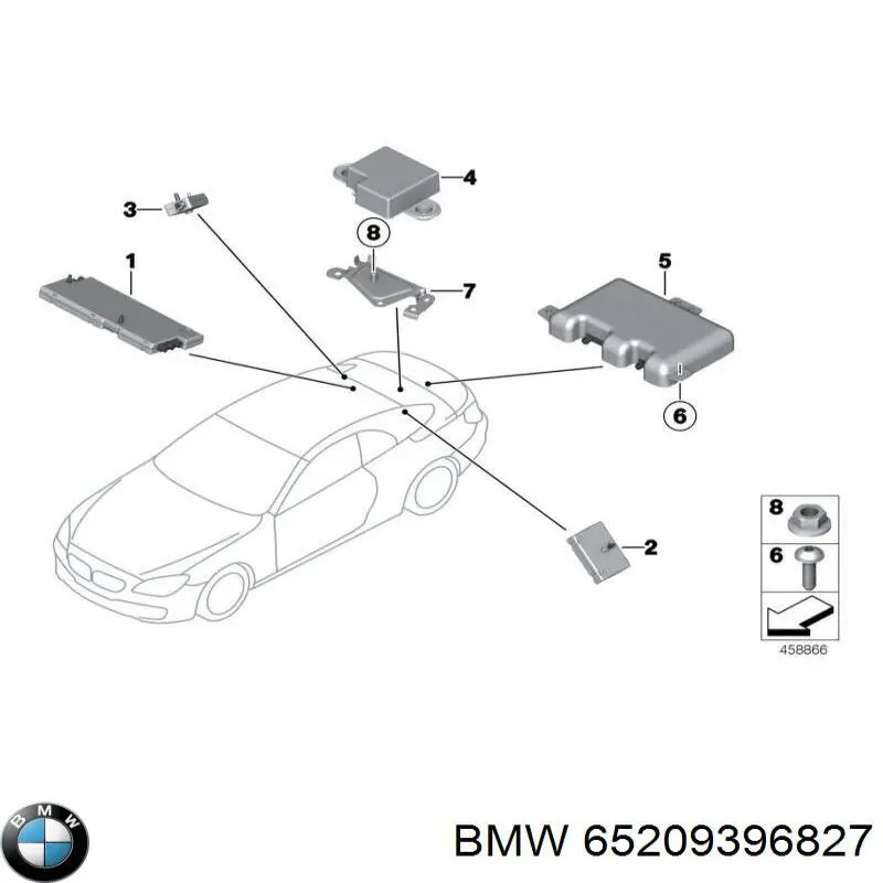  BMW 65209396827 ціна, від 54.64 USD