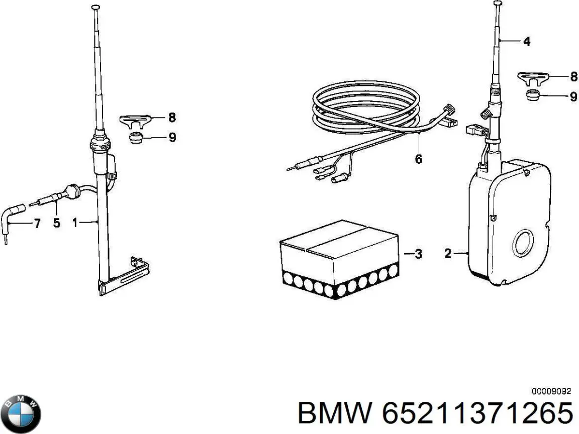  BMW 65211371265 ціна, від 127.87 USD