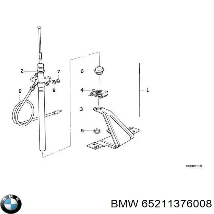 65211376008 BMW 