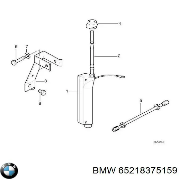 Купити 65218375159 BMW 