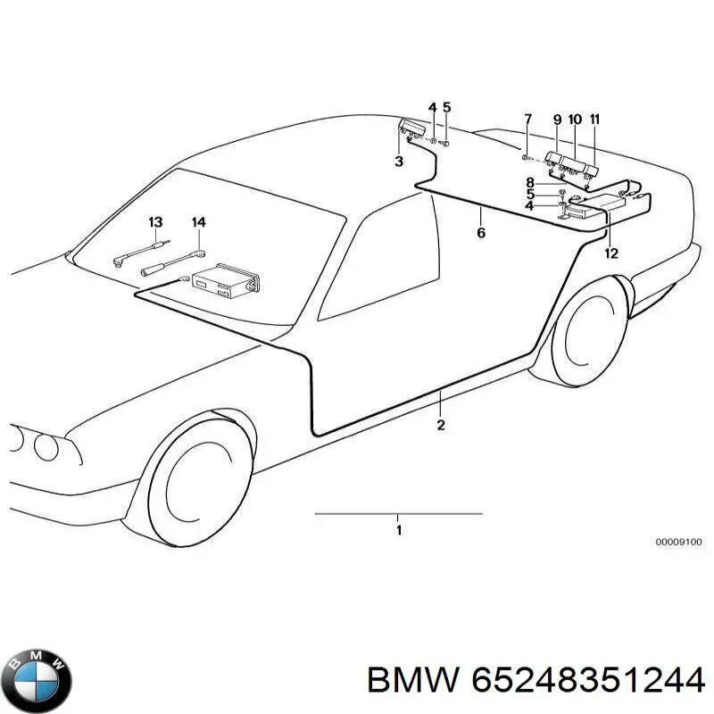 Купити 65241384421 BMW 