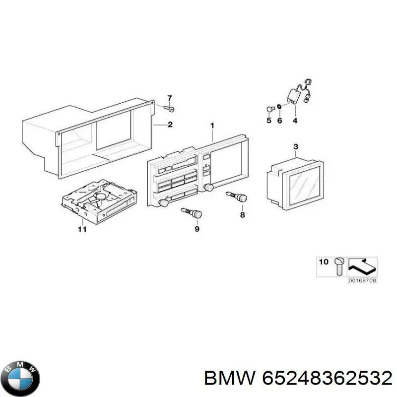  BMW 65248362532 ціна, від 6.33 USD