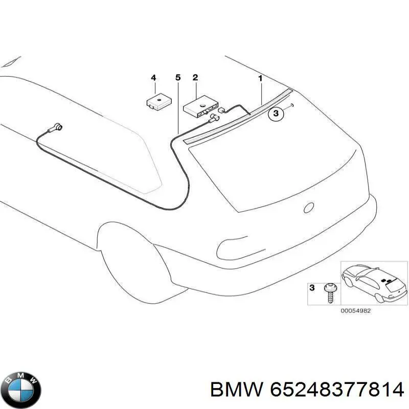  BMW 65248377814 ціна, від 172.14 USD
