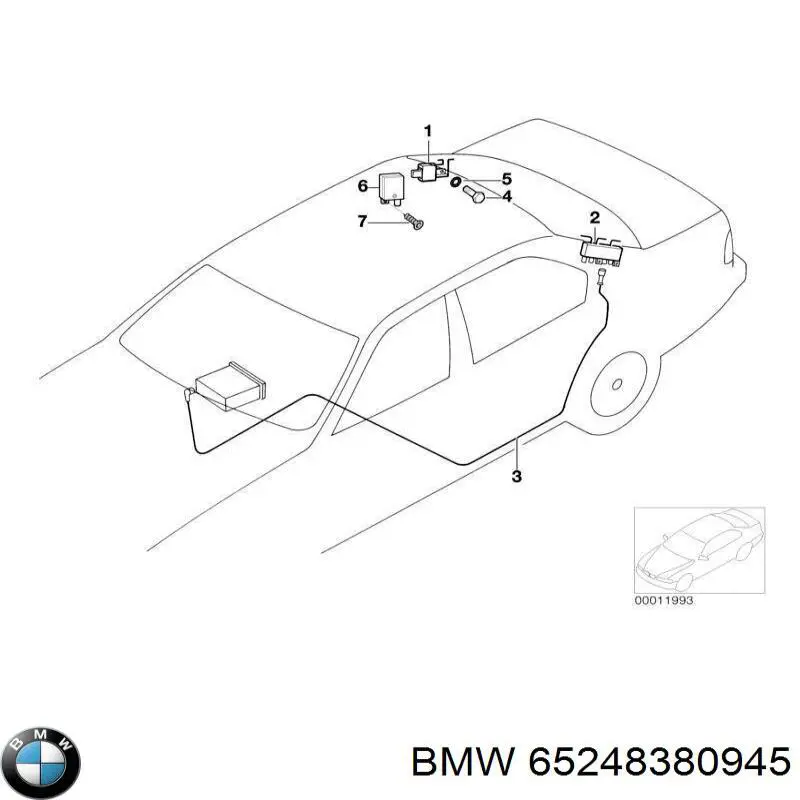  BMW 65248380945 ціна, від 6.33 USD