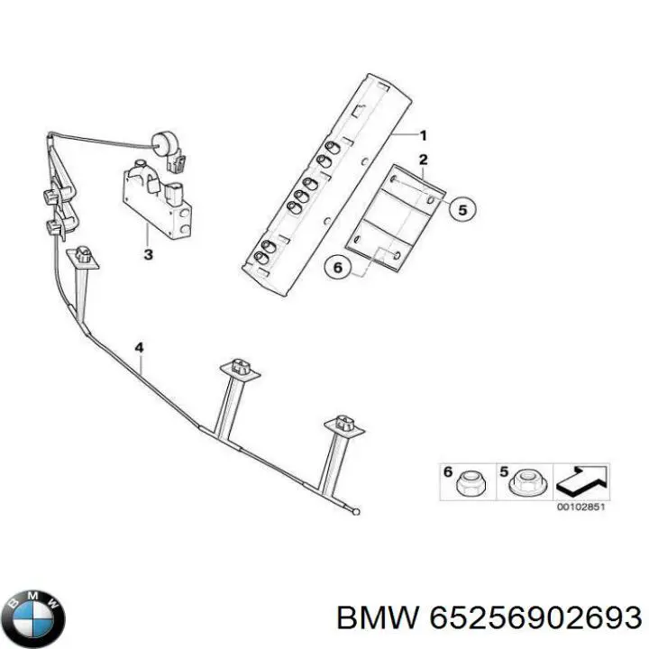 Купити 65256902693 BMW 