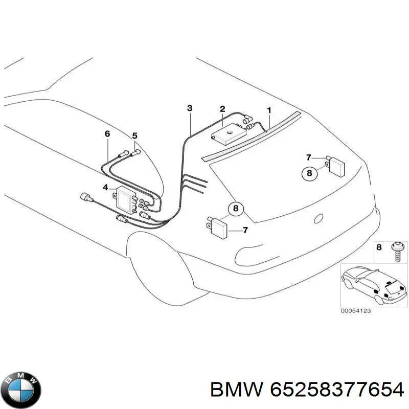  BMW 65258377654 ціна, від 13.84 USD