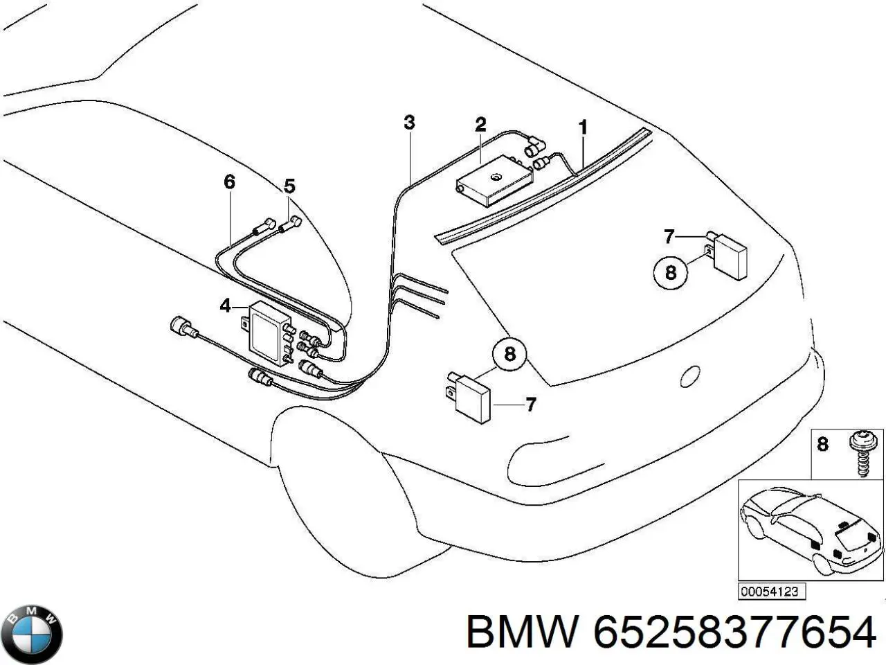 65258377654 BMW 
