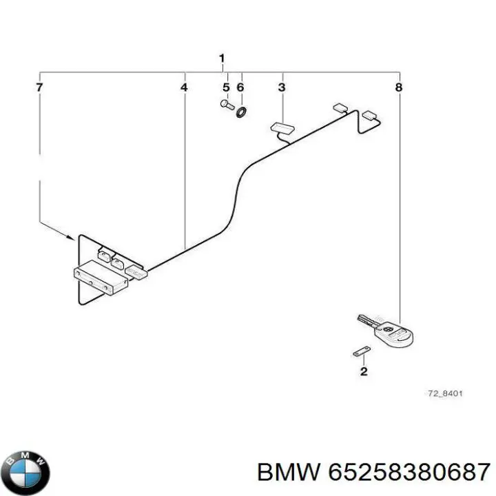  65258380687 BMW