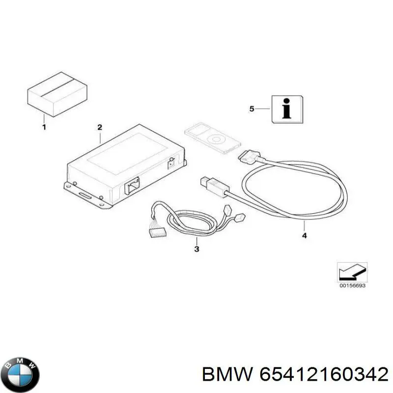 65412160342 BMW 