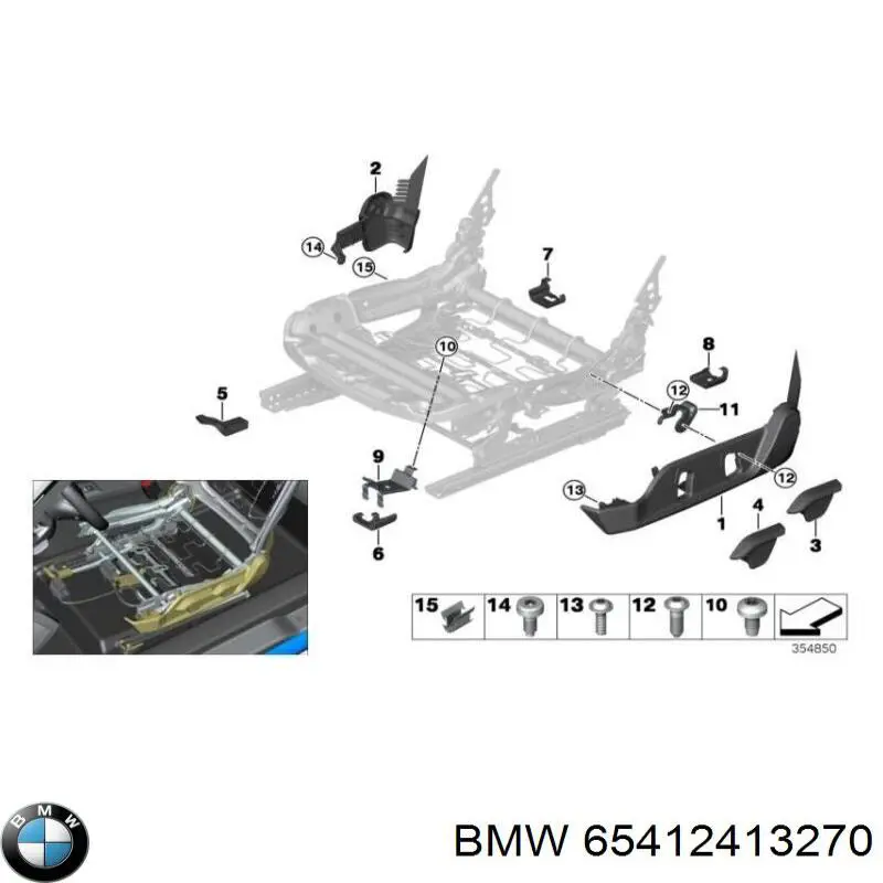  BMW 65412413270 ціна, від 765.58 USD