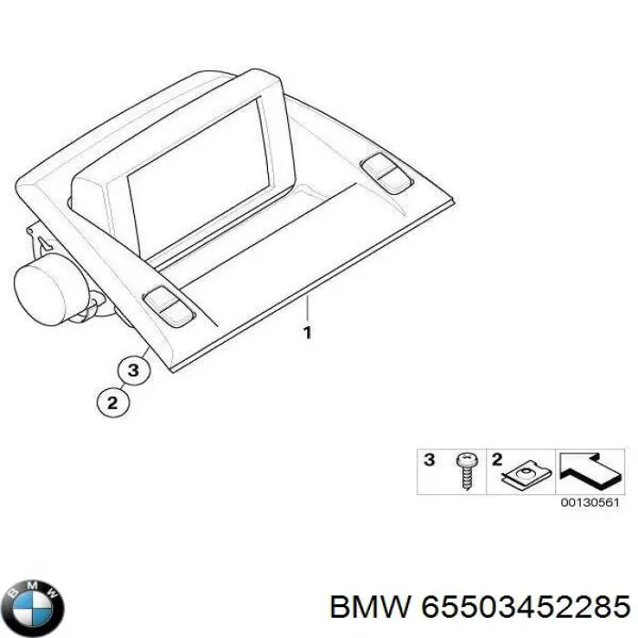 65503452285 BMW Дисплей багатофункціональний