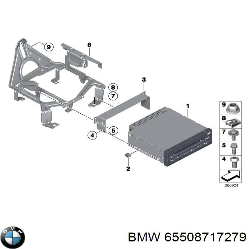  BMW 65508717279 ціна, від 316.73 USD