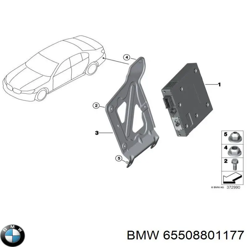 Купити 65508801177 BMW 