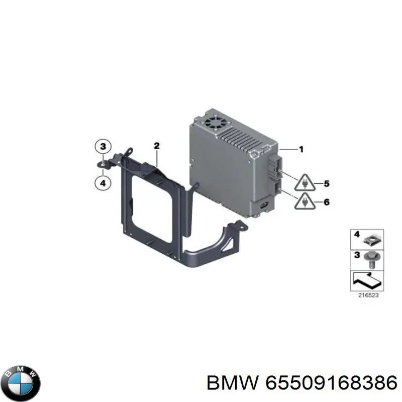 Відеомодуль на BMW X6 (E71)