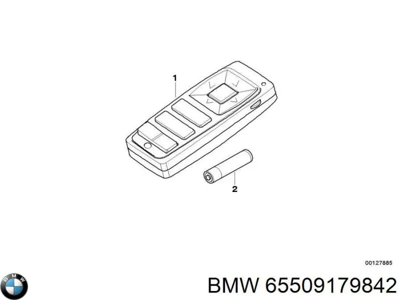 Купити 65509179842 BMW 