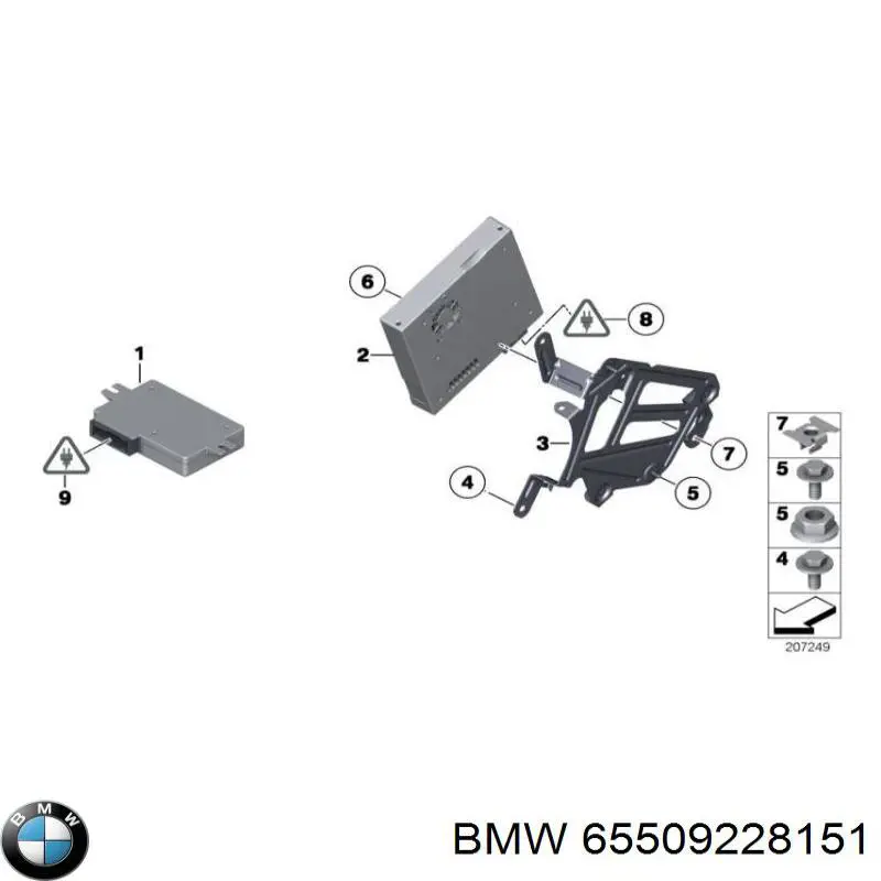  BMW 65509228151 ціна, від 110.93 USD