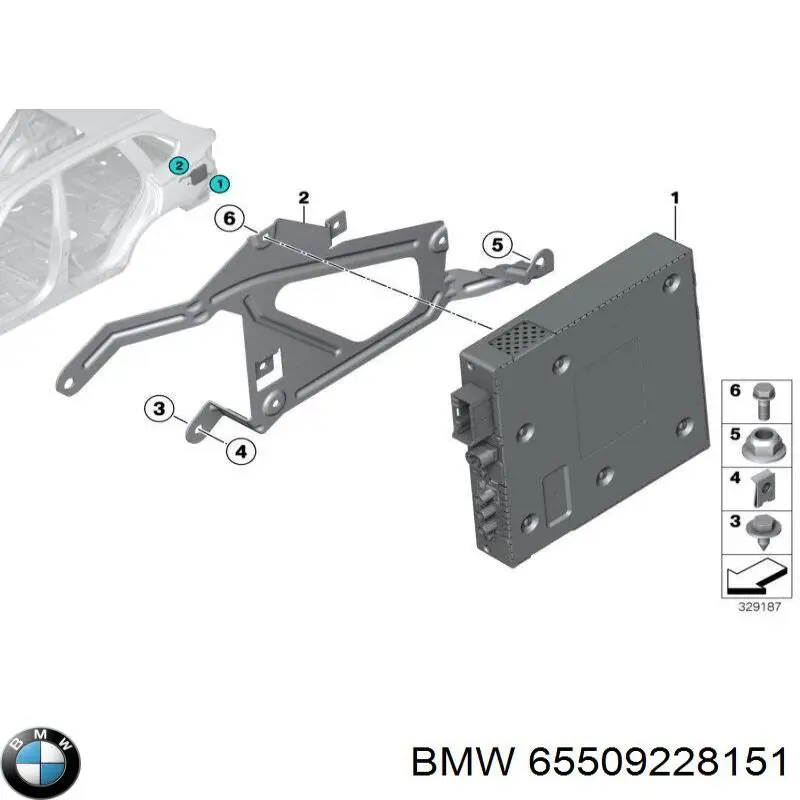Купити 65509228151 BMW 