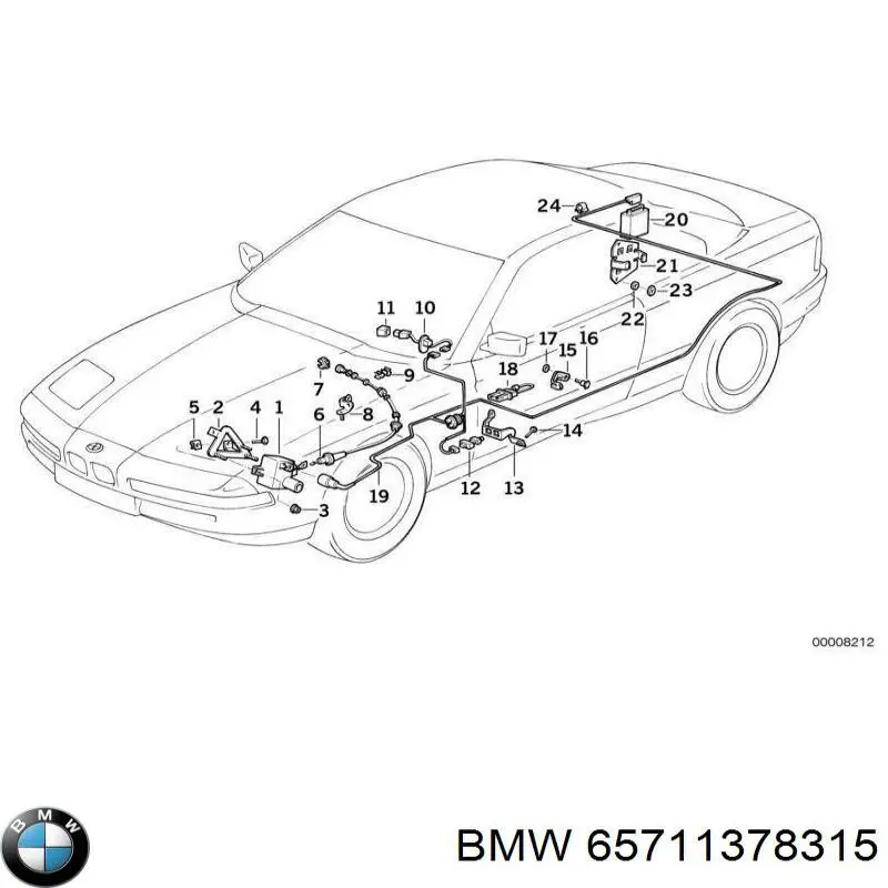 Купити 65711378315 BMW 