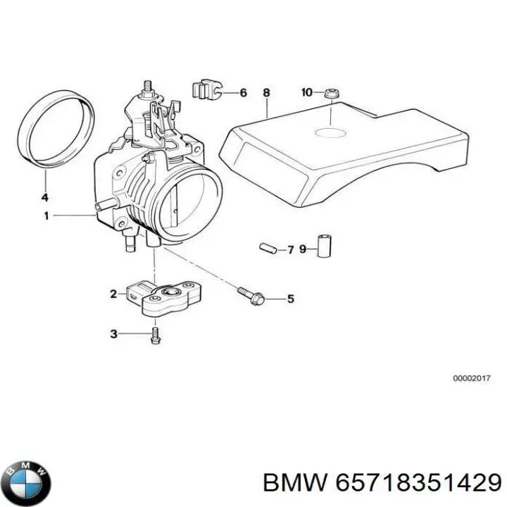 Купити 65718351429 BMW 