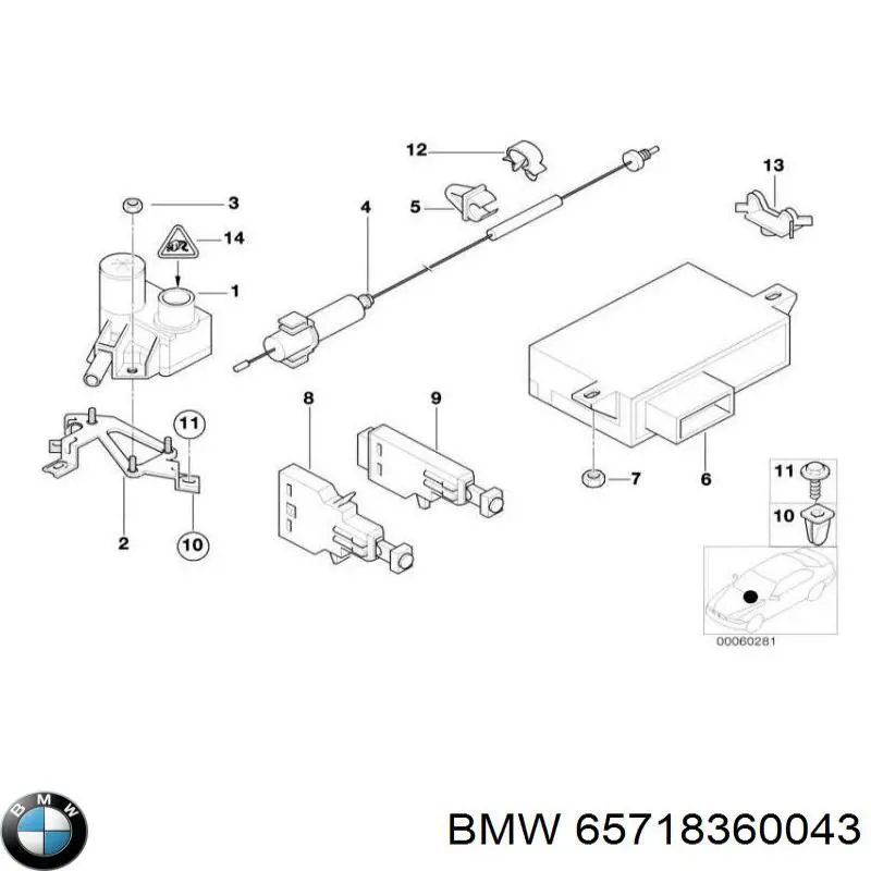 65718360043 BMW 