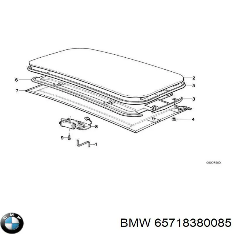  BMW 65718380085 ціна, від 171.07 USD