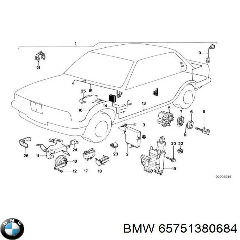 65751380684 BMW 