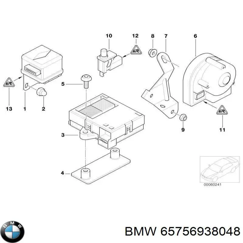 Прилади управління BMW 65756938048 ціна, від 2.82 USD