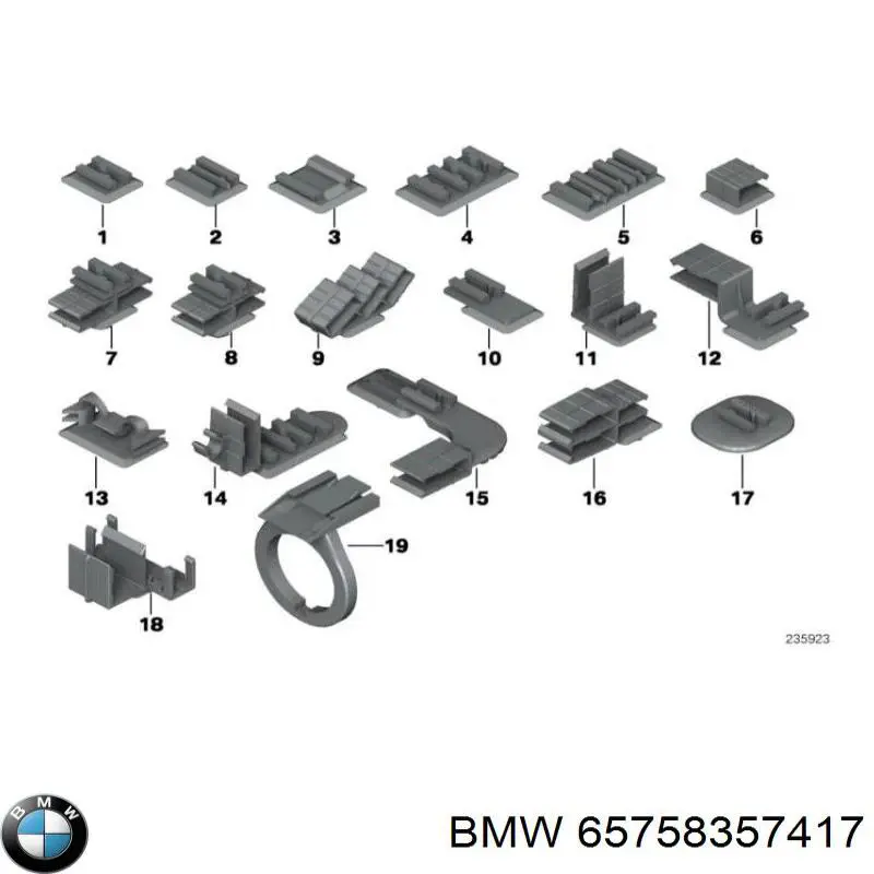  BMW 65758357417 ціна, від 12.70 USD