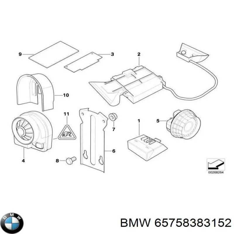  65758383152 BMW