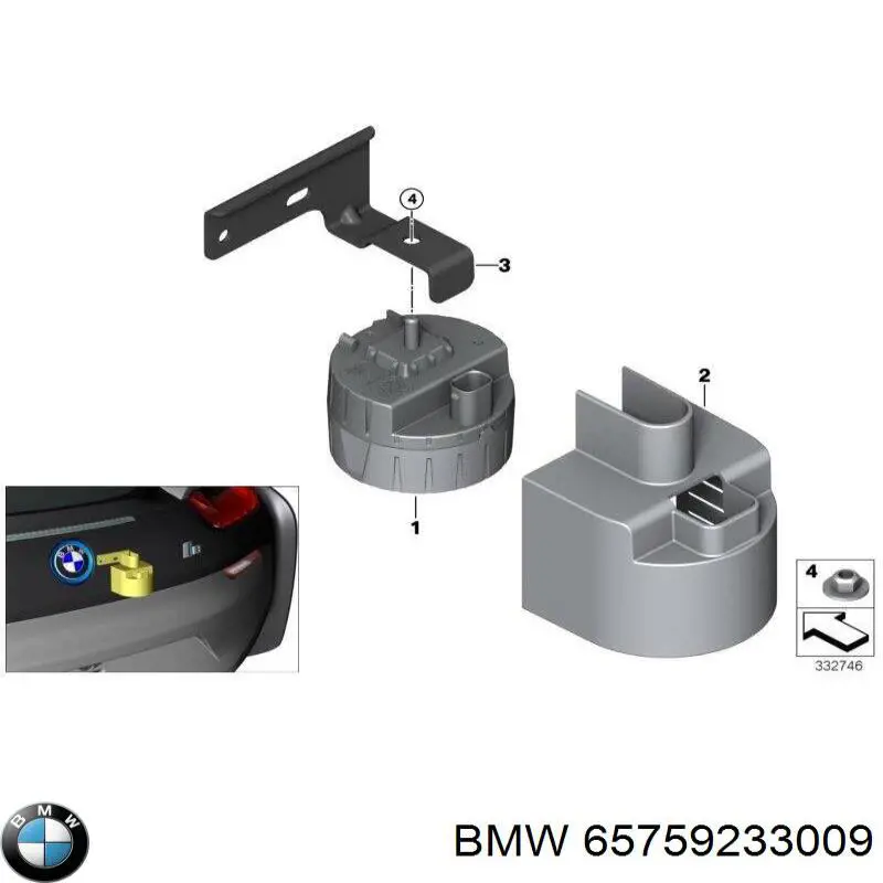  BMW 65759233009 ціна, від 25.33 USD