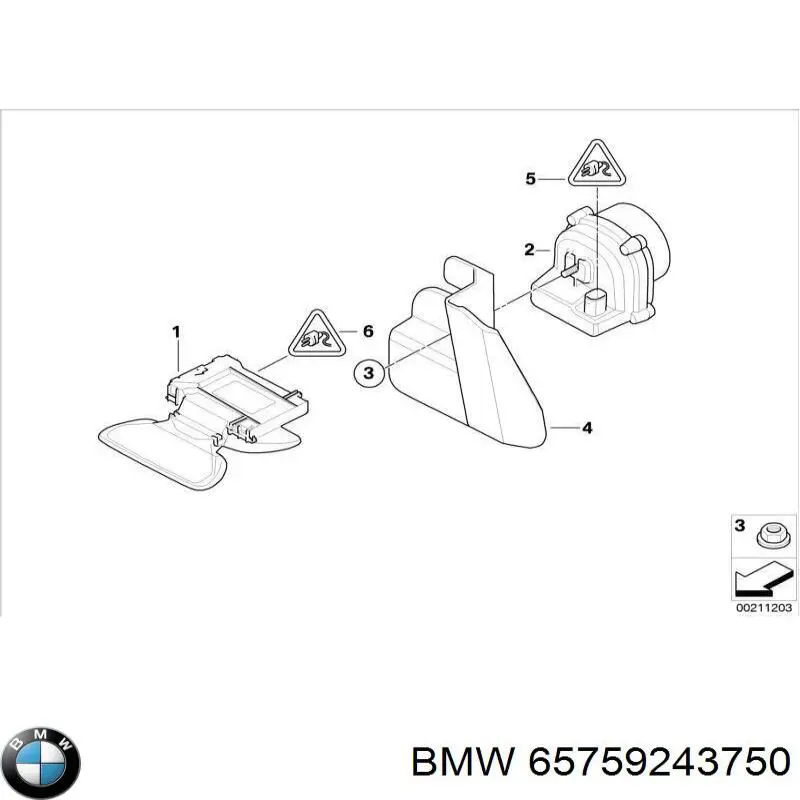  BMW 65759243750 ціна, від 8.36 USD