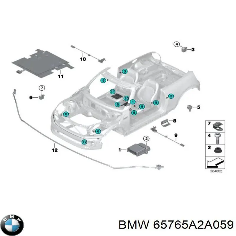 65765A2A059 BMW 