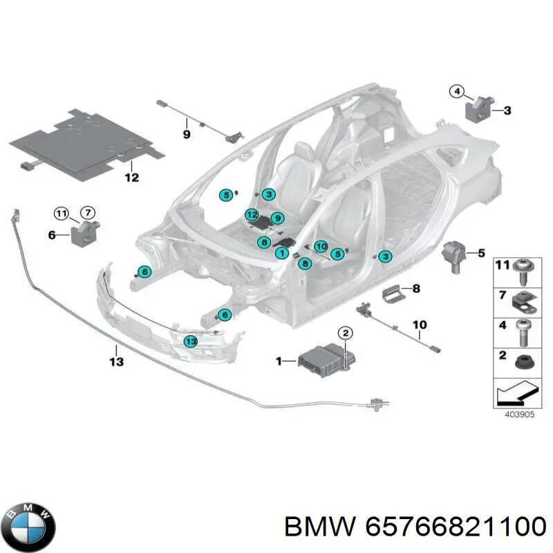 65766821100 BMW 