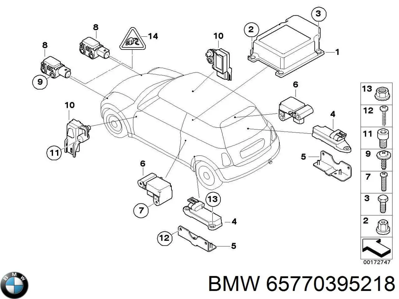  BMW 65776951595 ціна, від 43.65 USD