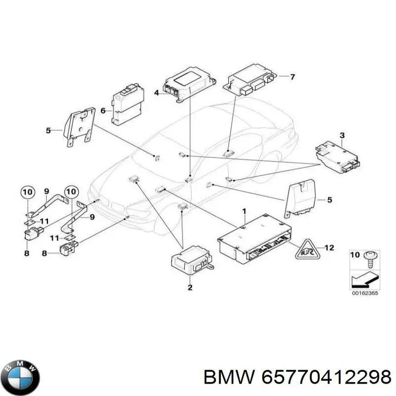  BMW 65776949912 ціна, від 381.07 USD