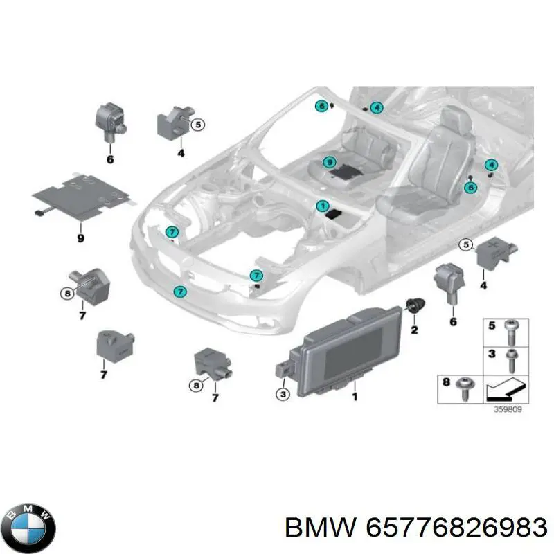  BMW 65779296494 ціна, від 73.40 USD