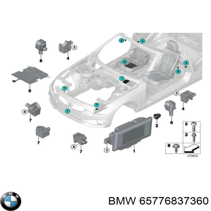  65776837360 BMW