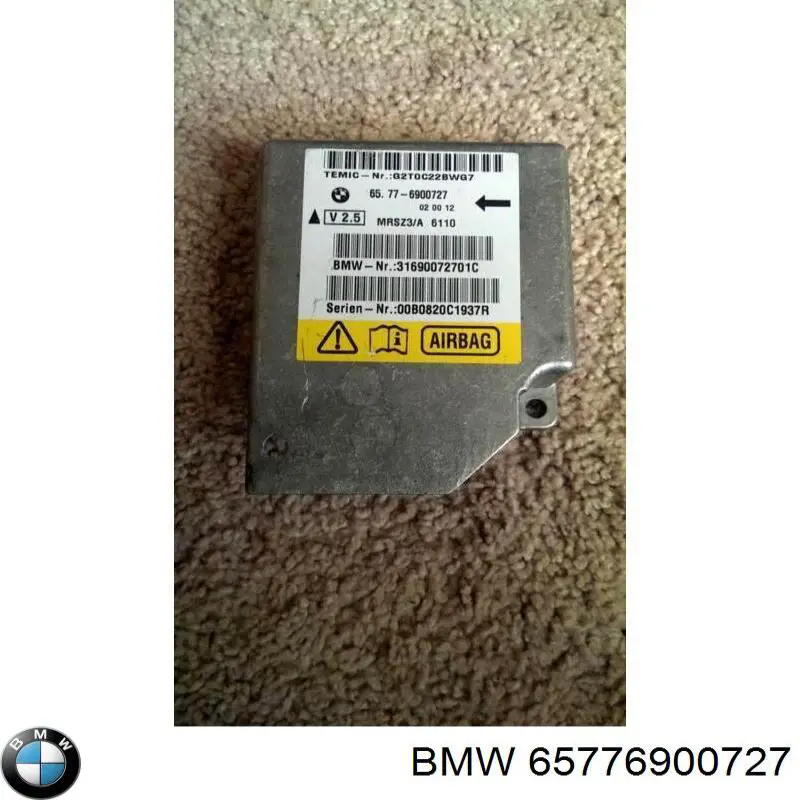 Модуль-процесор керування подушки безпеки BMW 6912755 ціна, від 7.05 USD