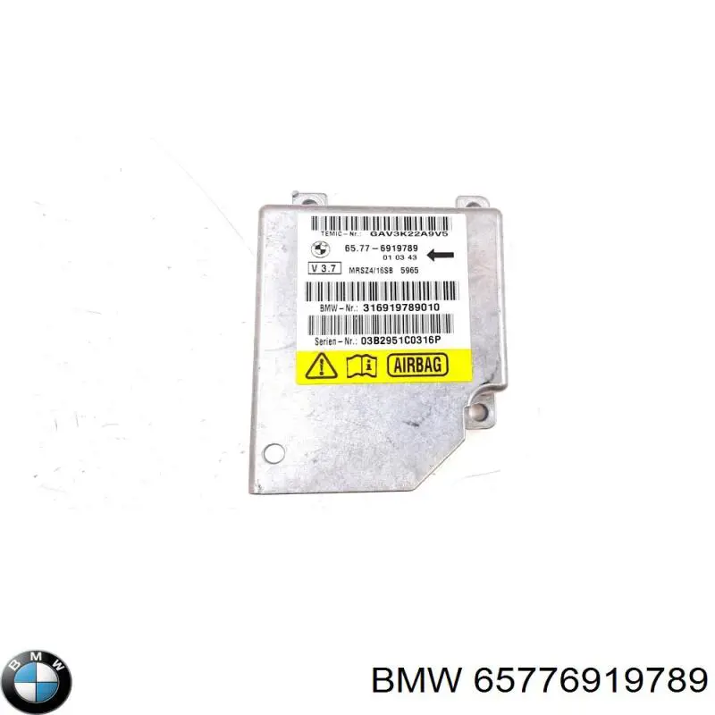 Купити 65776919789 BMW Модуль-процесор керування подушки безпеки