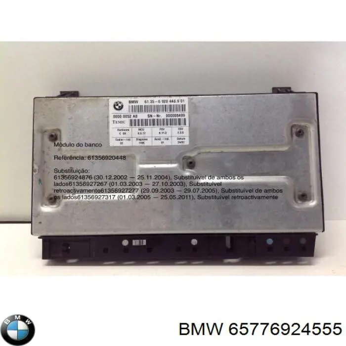  BMW 65776929556