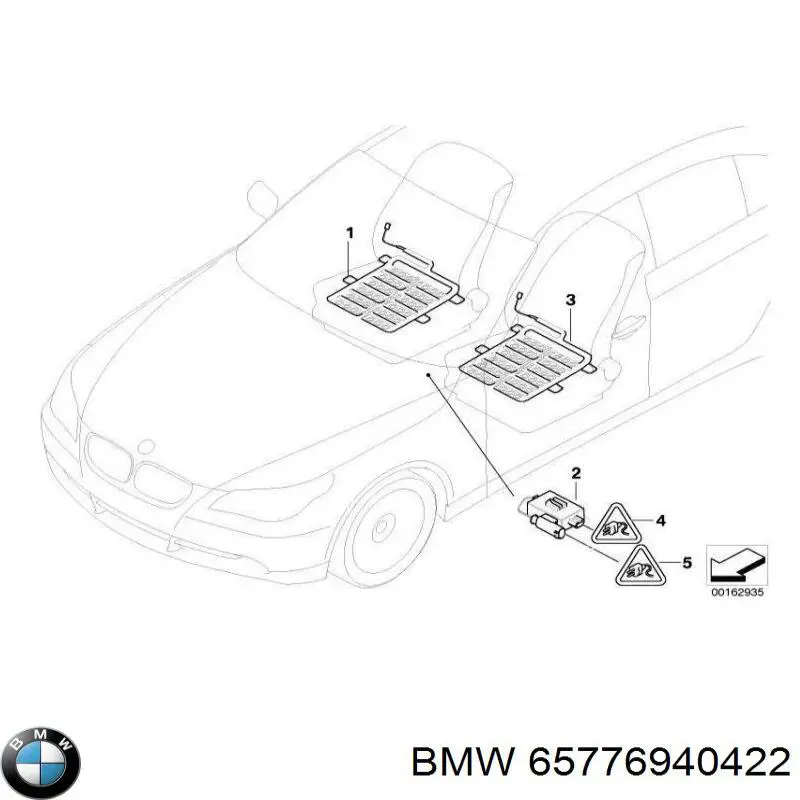 Купити 65776940422 BMW 