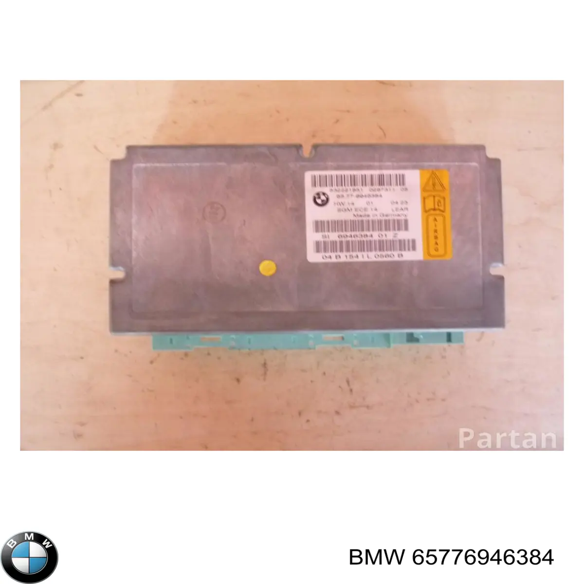 65776957589 BMW модуль-процесор керування подушки безпеки