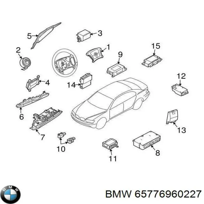 Купити 65776960227 BMW 