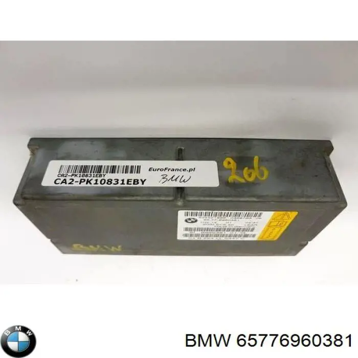 Модуль-процесор керування подушки безпеки 65776975682 BMW