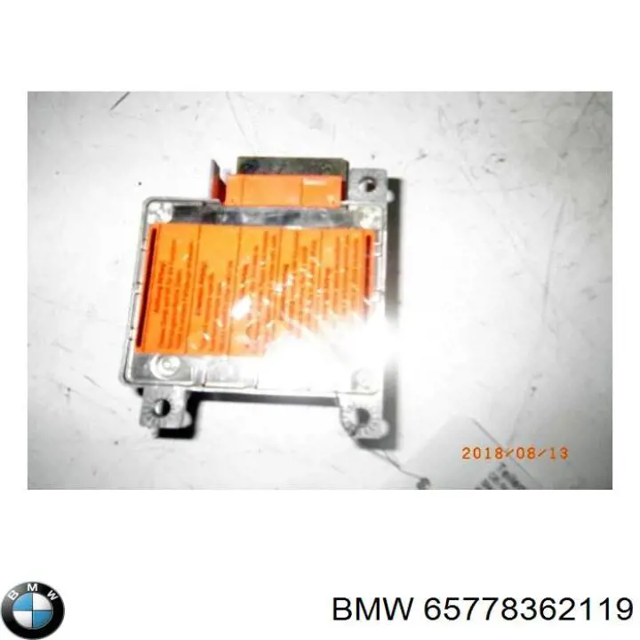 65778362119 BMW модуль-процесор керування подушки безпеки